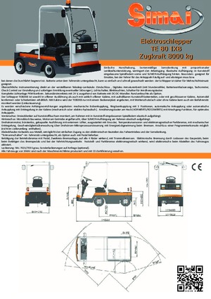 Çekici traktörler Simai TE 80 IXB ac