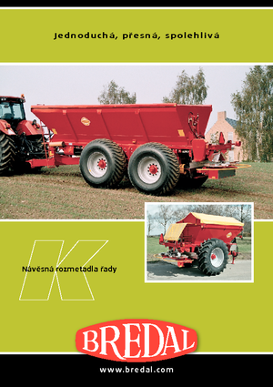 Fertiliser spreaders Bredal K 105 LB