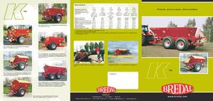 Fertiliser spreaders Bredal K 105 LB
