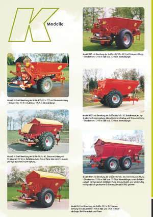 Fertiliser spreaders Bredal K 105 LB