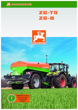 Fertiliser spreaders Amazone ZG-B 5500