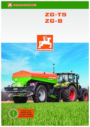 Fertiliser spreaders Amazone ZG-B 5500