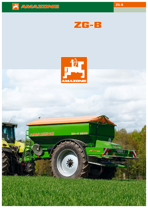 Fertiliser spreaders Amazone ZG-B 8200 