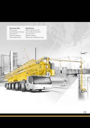 Tower Crane Truck-mounted - Trolley B. - Bottom Sl. Liebherr MK 140