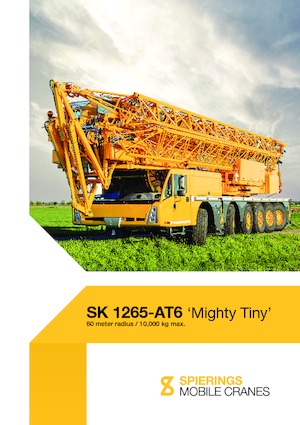 Tower Crane Truck-mounted - Trolley B. - Bottom Sl. Spierings SK1265-AT6