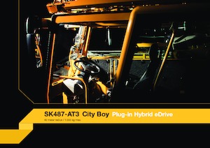 Kamyon üzeri kule vinci - arabası b. - alt sl. Spierings SK487-AT3