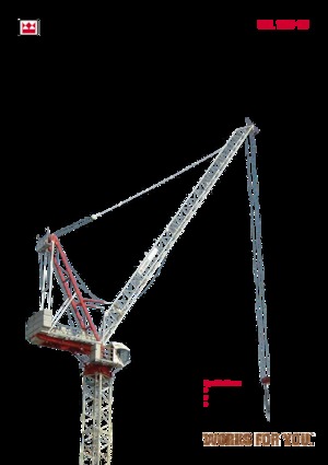 Tower Cranes - Trolley Boom - Top-slewing Terex Comedil (Zeppelin) CTL 180-16