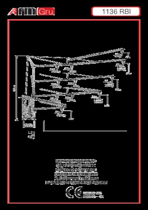 Tower Cranes - Trolley Boom - Bottom-slewing FM-Gru 1136 RBI
