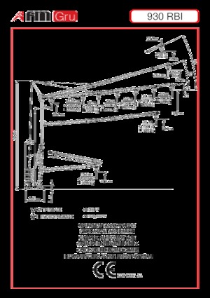 Kule vinçleri - tramvay bomu - alttan dönüş FM-Gru 930 RBI