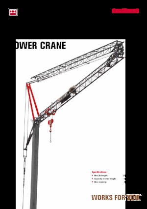 Tower Cranes - Trolley Boom - Bottom-slewing Terex Comedil (Zeppelin) CBR 28 Plus