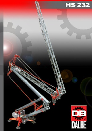 Kule vinçleri - tramvay bomu - alttan dönüş Gru Dalbe HS 232
