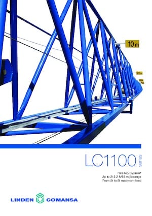 Tower Cranes - Trolley Boom - Top-slewing Comansa 11LC160
