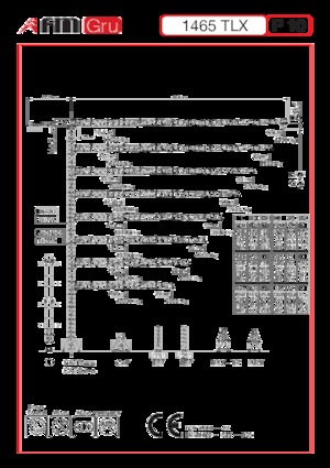 Kule vinçleri - tramvay bomu - üstten dönüş FM-Gru 1465 TLX P8