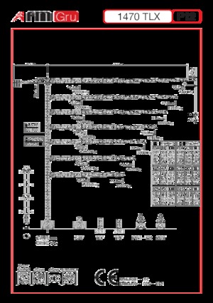 Kule vinçleri - tramvay bomu - üstten dönüş FM-Gru 1470 TLX P10