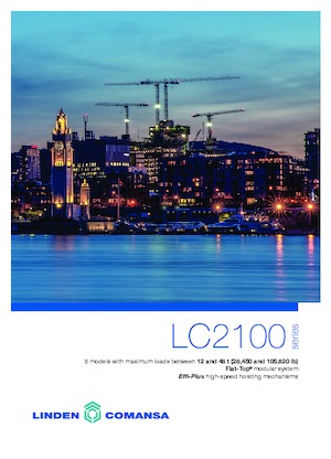 Tower Cranes - Trolley Boom - Top-slewing Comansa 21CM650