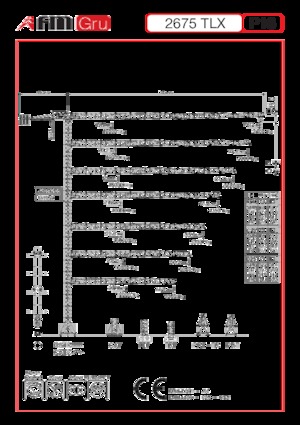 Kule vinçleri - tramvay bomu - üstten dönüş FM-Gru 2675 TLX P16