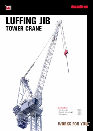 Tower Cranes - Trolley Boom - Top-slewing Terex Comedil (Zeppelin) CTL 650 F 45