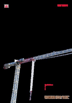 Tower Cranes - Trolley Boom - Top-slewing Terex Comedil (Zeppelin) CTT 132-6