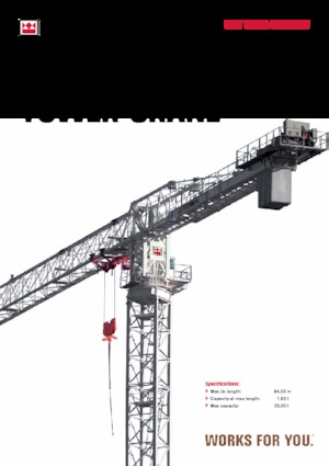 Tower Cranes - Trolley Boom - Top-slewing Terex Comedil (Zeppelin) CTT 561A-32