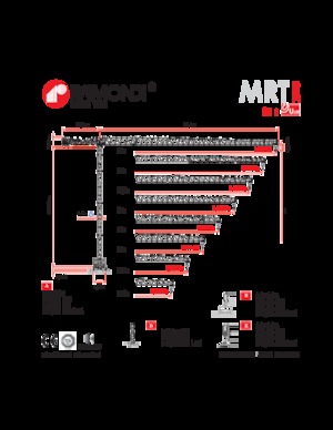 Kule vinçleri - tramvay bomu - üstten dönüş Raimondi MRT159