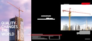 Tower Cranes - Trolley Boom - Top-slewing Sany SYT80