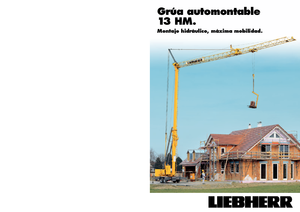 Tower Cranes - Trolley Boom - Bottom-slewing Liebherr 13 HM