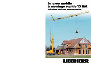 Tower Cranes - Trolley Boom - Bottom-slewing Liebherr 13 HM