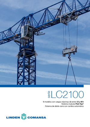 Tower Cranes - Trolley Boom - Top-slewing Comansa 21LC170
