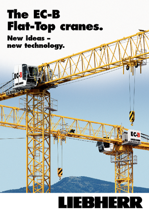 Tower Cranes - Trolley Boom - Top-slewing Liebherr 90 EC-B 6