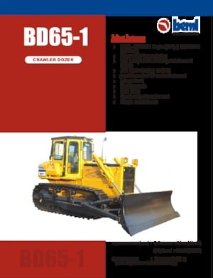 Bulldozers Beml BD65-1