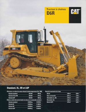 Buldozerler Caterpillar D 6 R LGP