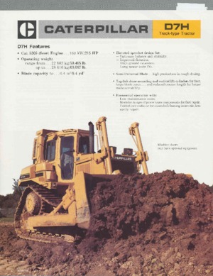 Buldozerler Caterpillar D 7 H DPS