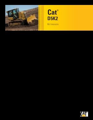 Bulldozers Caterpillar D5K2 XL