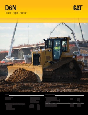 Bulldozers Caterpillar D6N LGP