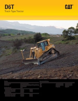 Bulldozers Caterpillar D6T LGP