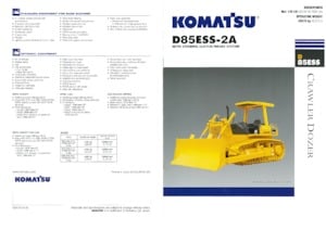 Bulldozers Komatsu D85ESS-2A