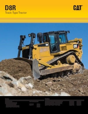 Bulldozers Caterpillar D8R LGP