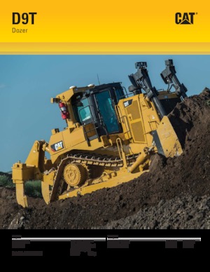 Bulldozers Caterpillar D9T