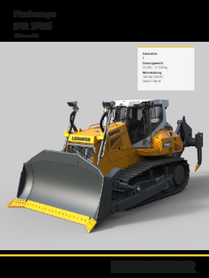 Buldozerler Liebherr PR 746 LGP G8.0