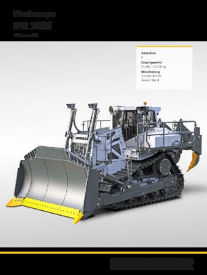 Bulldozers Liebherr PR 766 G8.0