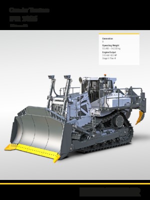 Bulldozers Liebherr PR 766 G8.0