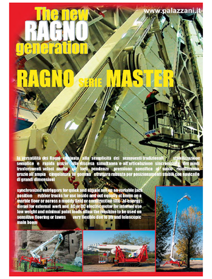 Crawler Telescopic Boom Lifts Palazzani TSJ 39