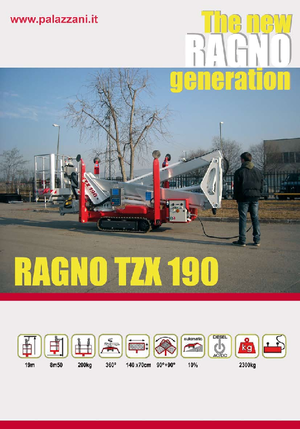 Crawler Articulating Boom Lifts Palazzani TZX 190 C
