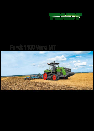 Track tractors Fendt 1167 Vario MT