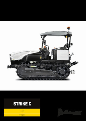 Track tractors Lamborghini Strike C 115