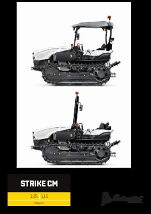 Track tractors Lamborghini Strike CM 115 