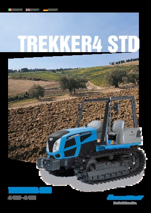 Track tractors Landini Trekker 4-115 STD 
