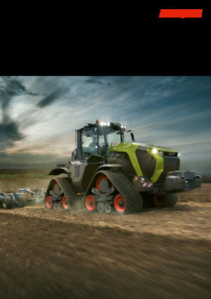 Track tractors Claas Xerion 12.650 Terra Trac 