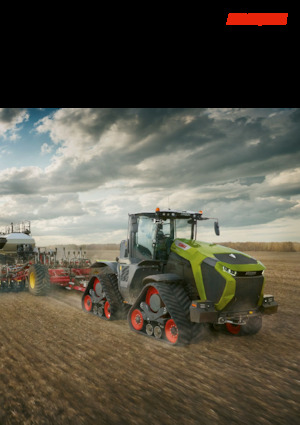 Track tractors Claas Xerion 12.650 Terra Trac 