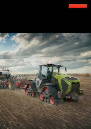 Track tractors Claas Xerion 12.650 Terra Trac 